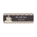 Search for cafe return address labels Coffee