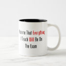 Search for be on the exam mugs College