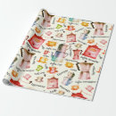 Search for coffee cup wrapping paper Vintage