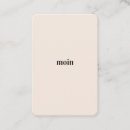 Search for clear business cards Minimalist
