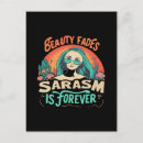 Search for sarcasm postcards Saying