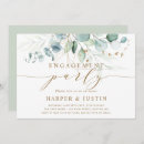 Search for botanical engagement party invitations Elegant