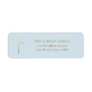 Search for blue cross return address labels Religious