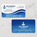 Search for pool service business cards Water