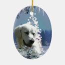Search for labrador retriever christmas tree decorations Snow
