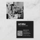 Search for hairdresser business cards Black
