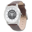 Search for vinyl record watches Black