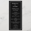 Search for minimalist wedding menus White
