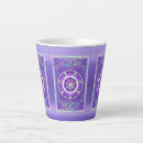 Search for colorful mandala coffee mugs Psychedelic