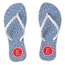 Search for white thongs Monogrammed