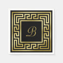 Search for greek key napkins Gold