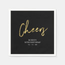 Search for black and gold napkins Celebrations