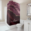 Search for burgundy shower curtains Bathroom