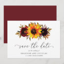 Search for sunflower wedding save the dates Rustic