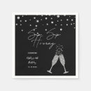 Search for sip sip hooray napkins Black and white
