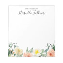 Search for from the desk of notepads Floral