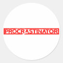 Search for procrastinating stickers Funny