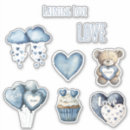 Search for rain cloud stickers Blue