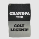 Search for grandpa golf towels Black