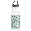 Search for glass water bottles Illustration