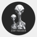 Search for futuristic stickers Alien