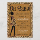 Search for cheetah print baby shower invitations Chic