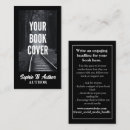Search for book promotion business cards Author