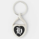 Search for twisted heart key rings Black