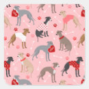 Search for italian greyhound stickers Heart