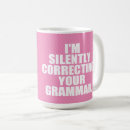 Search for correct grammar mugs Silently correcting your grammar
