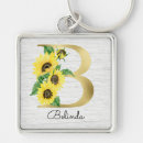 Search for monogram b key rings Modern