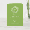 Search for non traditional christmas cards Wreath