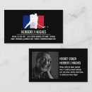 Search for hockey business cards Sports