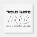 Search for detect magnets Treasure hunting