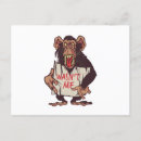 Search for funny chimpanzee postcards Ape