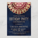 Search for mandala birthday invitations Unique
