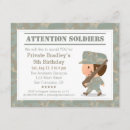 Search for child soldiers invitations Camouflage