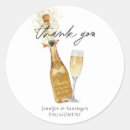 Search for champagne cheers stickers Engagement party