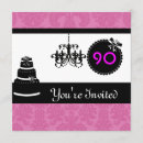 Search for damask birthday invitations Classic