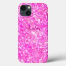Search for hot pink glitter iphone cases Modern