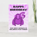 Search for monkey birthday cards Primate