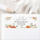 Search for just married return address labels Floral