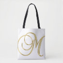 Search for alphabet tote bags Letter