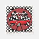 Search for checkered flag napkins Cars
