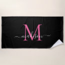Search for hot pink beach towels Script