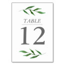 Search for winter wedding table cards Watercolor