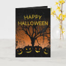Search for tree halloween cards Pumpkin