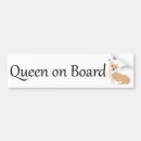 Search for crown bumper stickers Queen