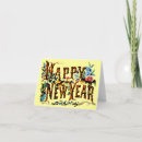 Search for note new years cards Vintage