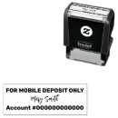 Search for accounting rubber stamps Account number